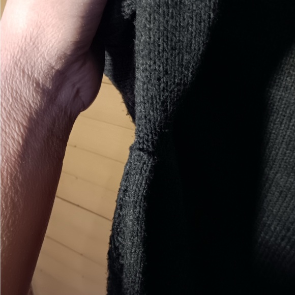 Gray takeout cardigan sweater - Picture 11 of 13